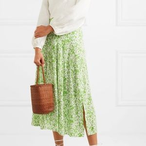 FAITHFULL THE BRAND Cuesta floral-print midi skirt